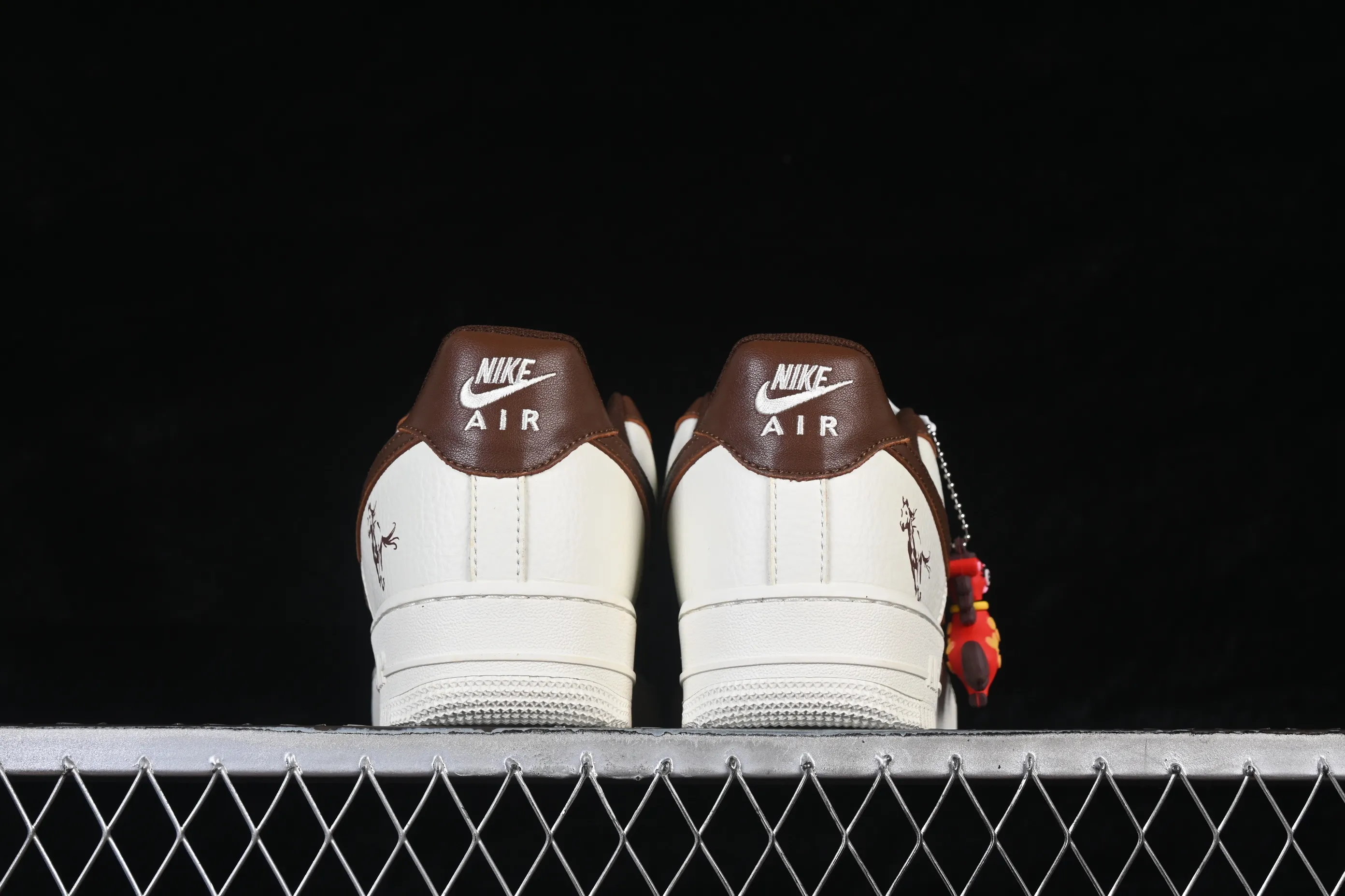 All categories Nk Air Force 1 Air Force series Nk Air Force 1 Low Air Force low-top Nike Air Force 1'07 Low Year of the Horse limited brown rhyme milky white Air Force 1 low-top casual sneakers XY9025-008